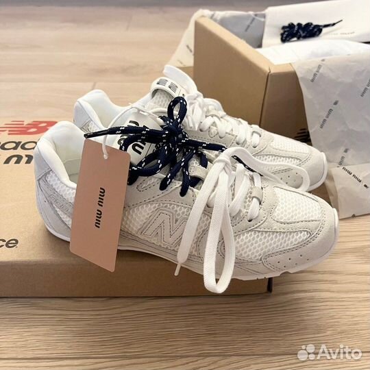 Кроссовки New Balance X Miu Miu 530 SL White