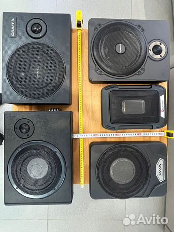 Активный сабвуфер под сиденье и в багажник