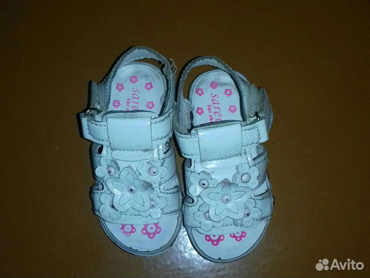 Сандали для девочки 21 размер