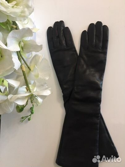 Перчатки кожаные Италия