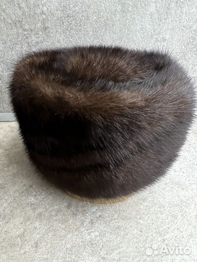 Шапка норковая женская