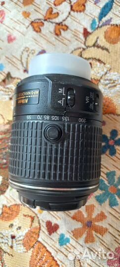 Продам объектив Nikon AF-S nikkor 55-200 mm