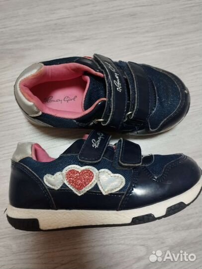 Полуботинки для девочки 25