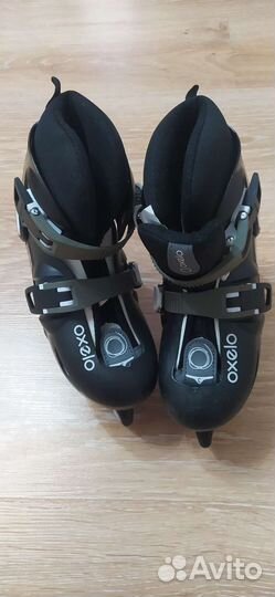 Коньки oxelo на мальчика, раздвижные 30-32