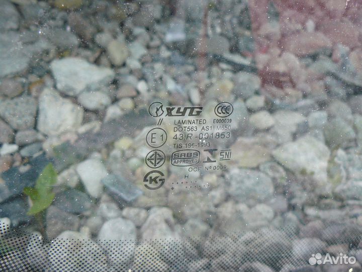 Стекло лобовое для VW Polo SED Rus 2011г