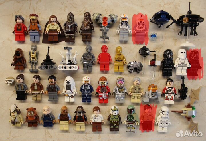 Фигурки lego star wars