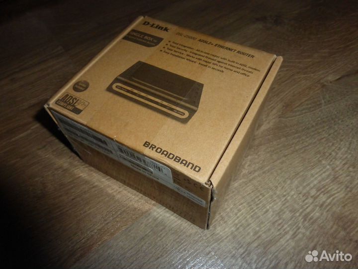 Adsl2+ Ethernet router D-Link DSL-2500U