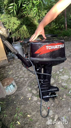 Двухтактный одочный мотор tohatsu 9.8