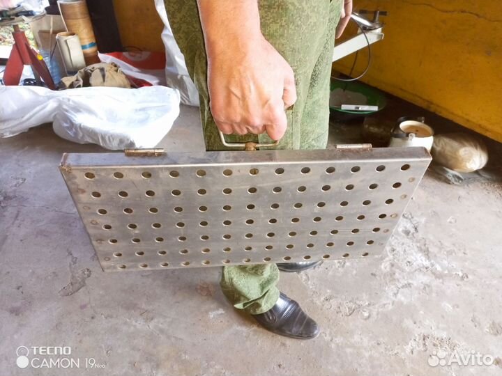 Мангал разборный чемодан