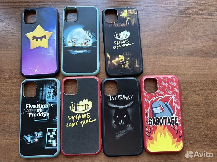 Чехол на iPhone 11 vsemayki 7 шт