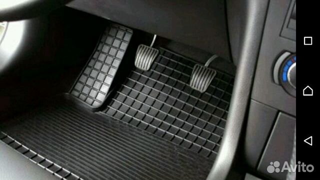 Коврики резиновые на Мерседес