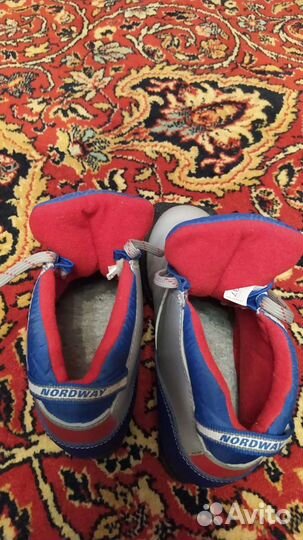 Лыжные ботинки nordway новые 37р