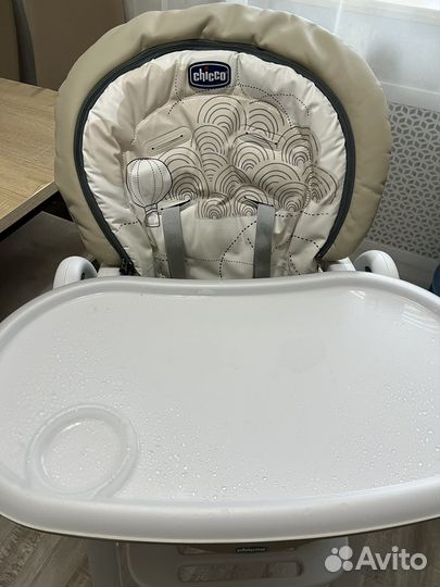 Стульчик для кормления chicco polly