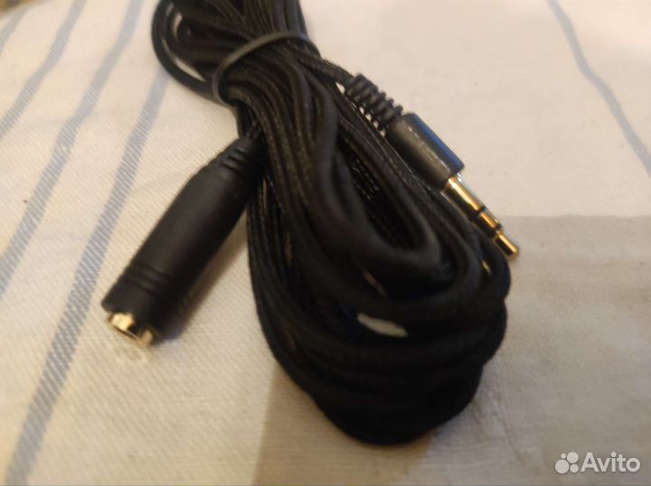 Удлинитель для наушников со штекером 3,5 мм 3 м