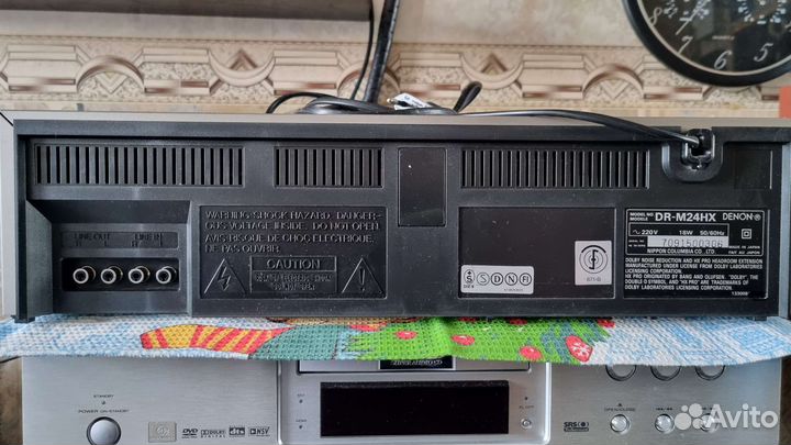 Кассетная дека denon DR-M24 HX