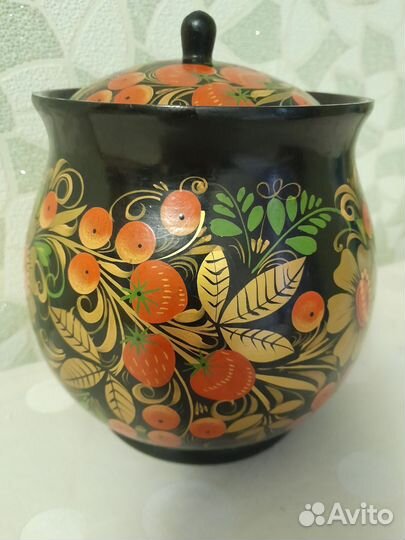 Хохлома бочонок