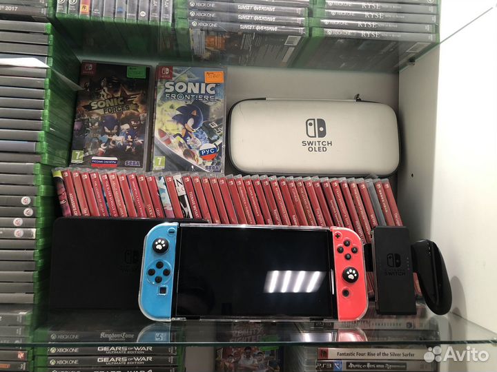 Nintendo switch oled бу