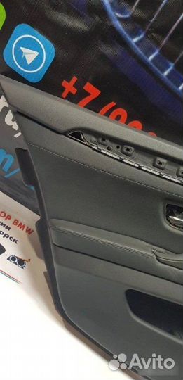 Дверная карта задняя левая Bmw 5 F10 N52B25 2010