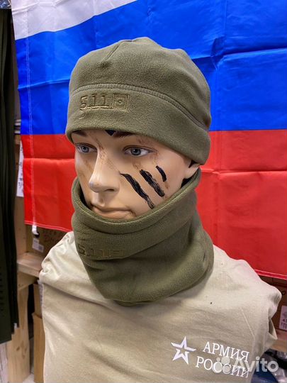 Комплект Шапка + шарф 5 11