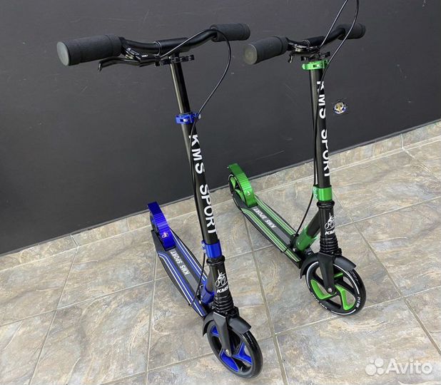 Самокат KMS Ручной тормоз