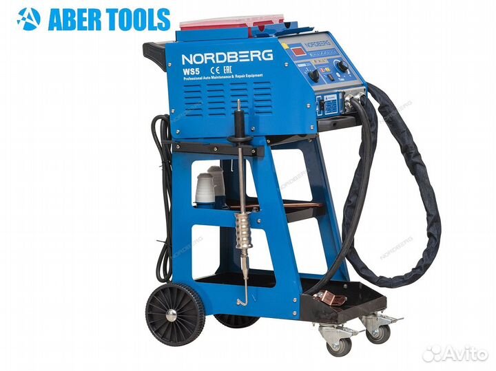 Споттер по стали на тележке 4000А 220В WS5