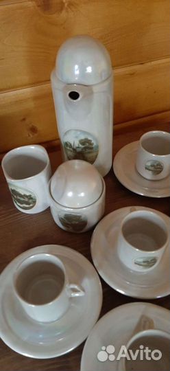 Сервиз кофейный Бугульминский фарфоровый з-д Перла