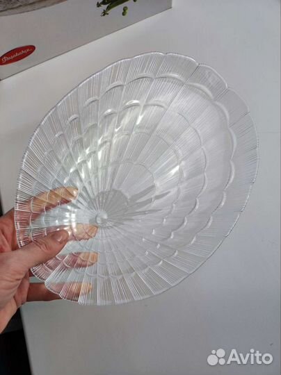 Тарелка овальная 230*320мм атлантис