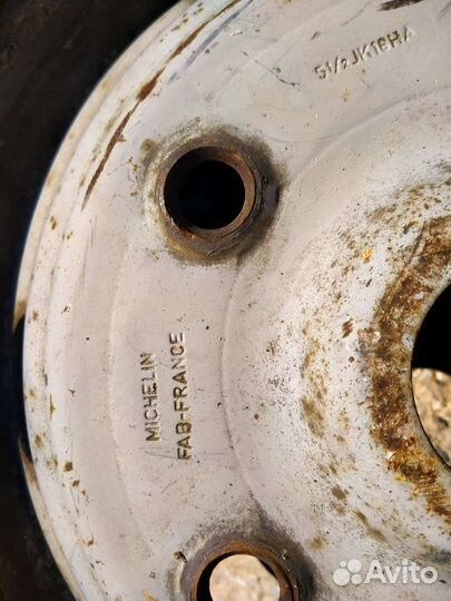 Диски Рено master 16 радиус