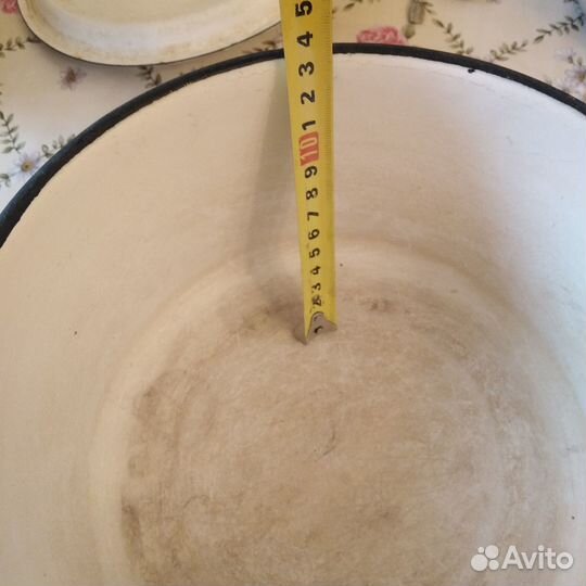 Кастрюля эмалированная 3.5л