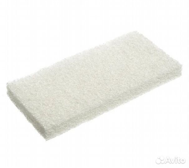 Губка-пад белая, нецарапающая, нейлон HQ Profiline