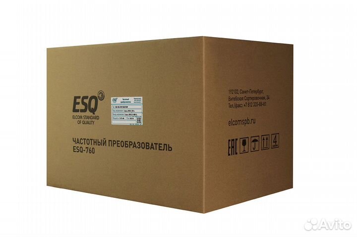 Частотный преобразователь ESQ-760 18.5/22 кВт 380В