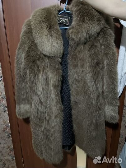 Шуба из песца