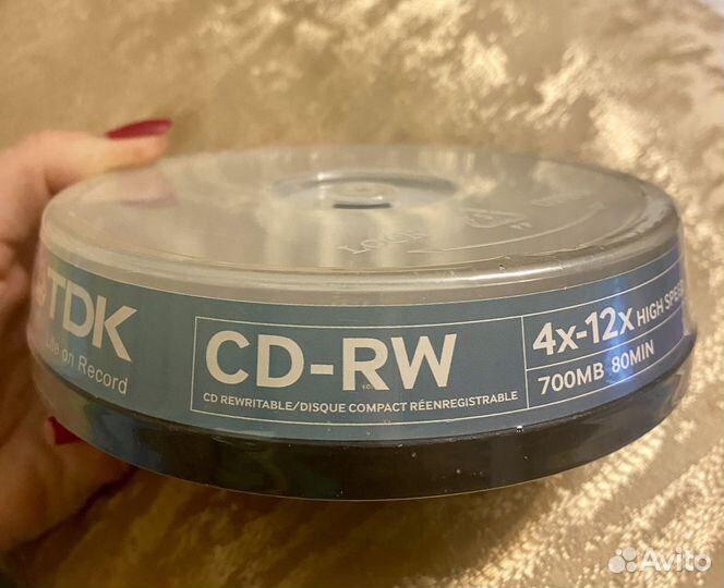 Диски CD-RW TDK