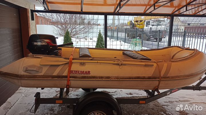 Продаю комплект лодка + мотор прицеп в подарок