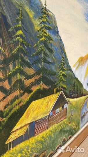 Картина маслом живопись пейзаж