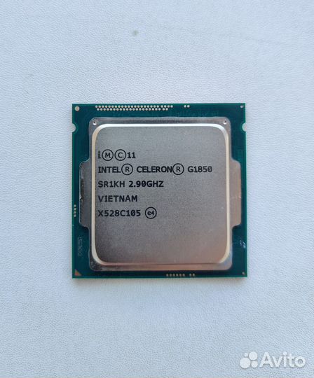 Процессор Intel Celeron G1850 lga1150 + кулер BOX