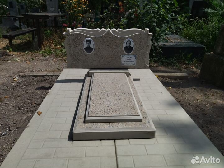 Памятники из гранита, благоустройство могил