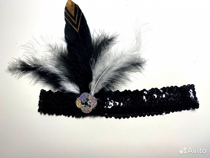 Повязка на голову гетсби, чикаго, мафия