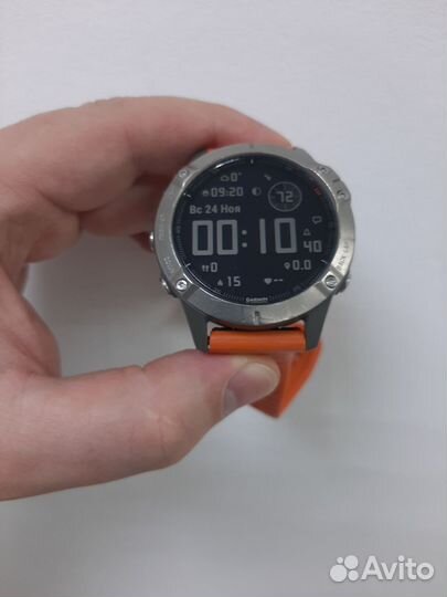 Часы Garmin Fenix 6 sapphire б/у