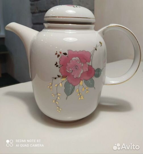 Заварочный чайник kahla Немецкий фарфор гдр