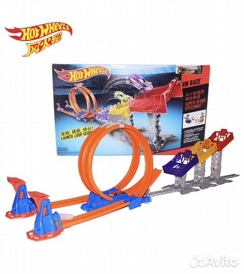 Хотвилс трек Суперскоростная трасса Hot Wheels