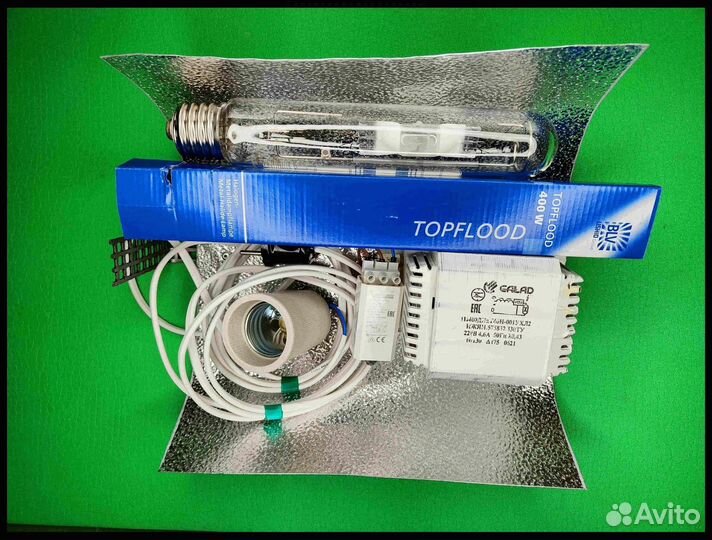 Комплект днат 400 Вт с отражателем