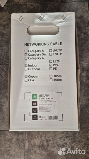 Кабель utp netlan