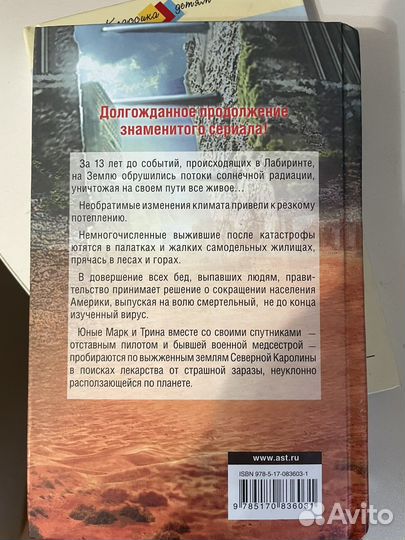 Книга Джеймс Дэшнер Бегущий по лабиринту