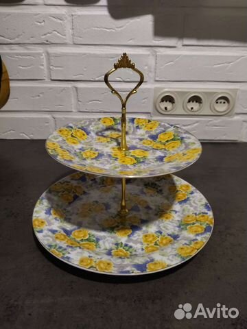 Ваза для фруктов двухярусная