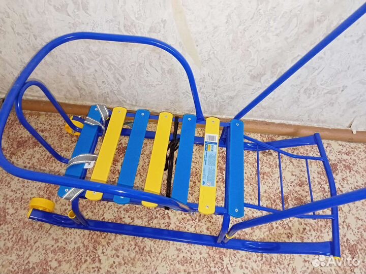 Детские санки новые
