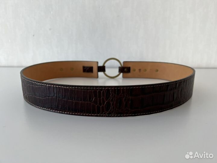 Кожаный ремень TJ Collection Италия оригинал