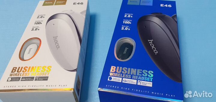 Блютуз гарнитура Hoco Business звук HD влагозащита