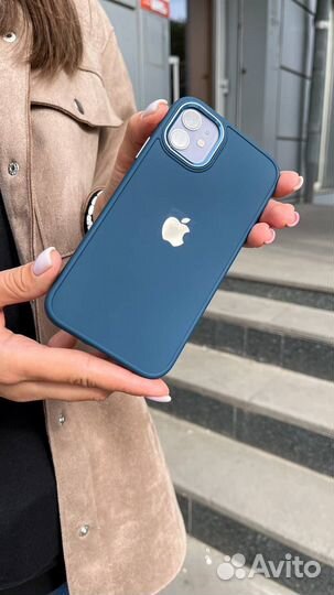 Чехол на Apple iPhone силиконовый, матовый