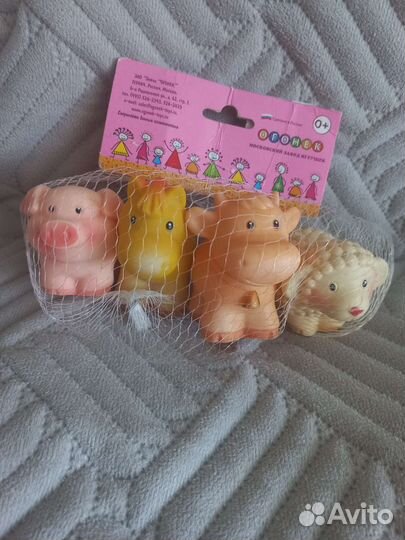 Резиновые игрушки огонек